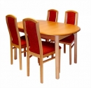 Stůl B 260 a židle 157 - 